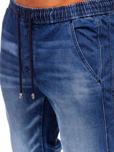 Blugi joggers bleumarin Bolf MP0118BS