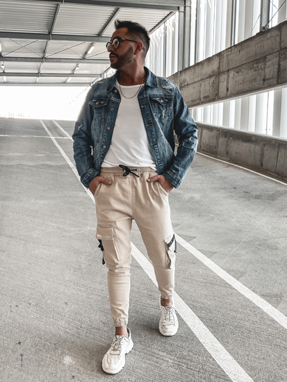 Geacă de blugi albastră Bolf MJ507B