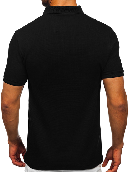 Tricou polo negru Bolf 2004
