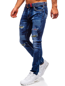 Blugi bleumarin slim fit Bolf 80034W0