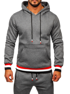 Trening grafit cu glugă Bolf 8C60