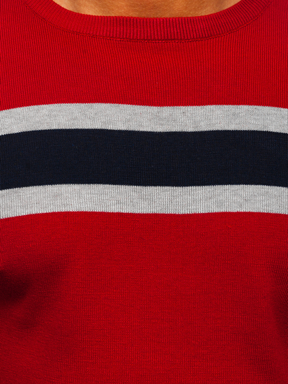 Pulover rosu Bolf H2108