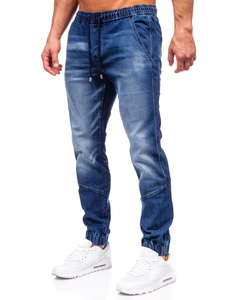 Blugi joggers bleumarin Bolf MP0118BS