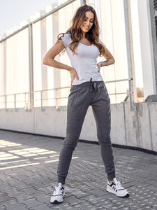 Pantaloni de trening dame grafit Bolf CK-01