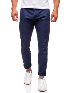 Pantaloni chinos bleumarin Bolf KA6807-11