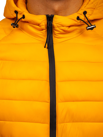 Geacă galbenă matlasată Bolf 13021