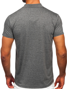 Tricou polo antracit pentru bărbați Bolf 8T80