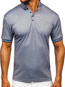 Tricou polo albastru Bolf 2006
