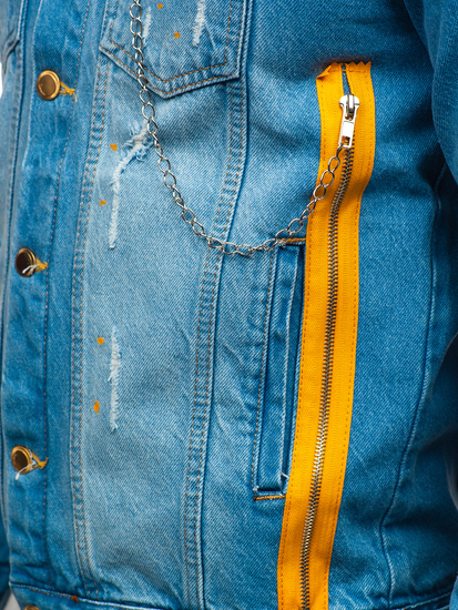 Geacă de blugi albastră Bolf 3-4