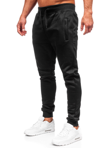 Pantaloni de trening joggers negri Bolf XW06