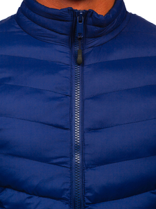 Geacă sport bărbati bleumarin Bolf SM70