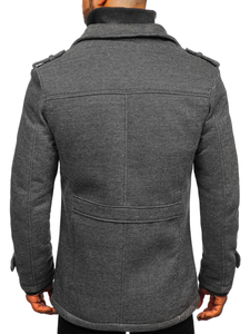 Palton de iarnă gri Bolf 88805
