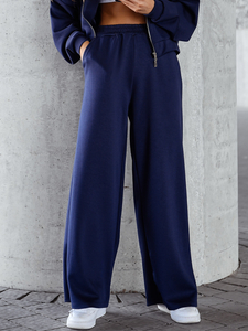 Trening cu fermoar două piese pentru femei unt albastru marin Bolf 821109