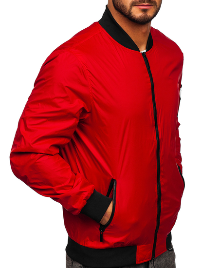 Geacă bomber roșie Bolf 5M708