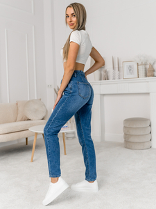 Blugi bleumarin cu curea Bolf DM312N-4