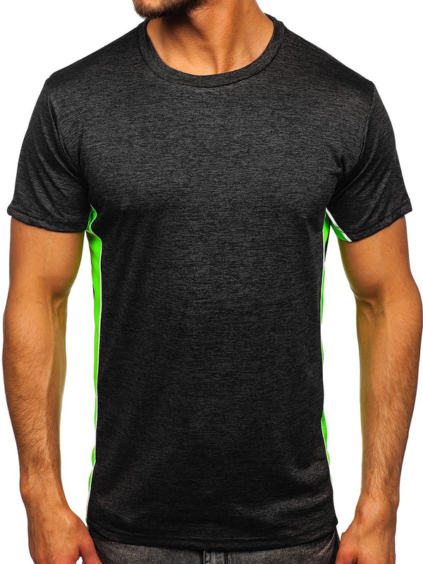 Tricou negru de training Bolf HM072