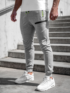 Pantaloni joggers gri Bolf K10353