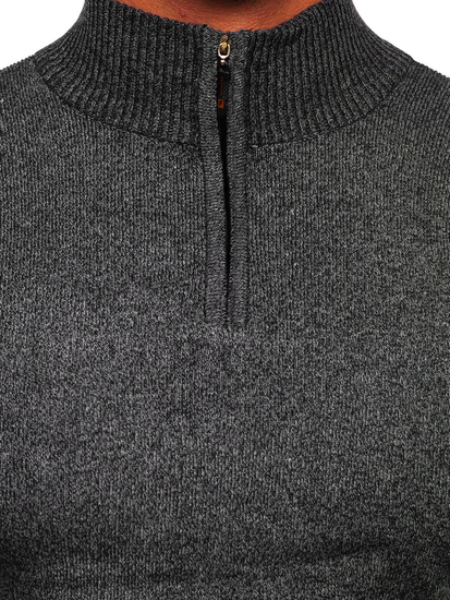 Pulover negru Bolf S8274