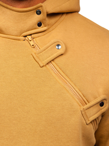 Hanorac gros cu fermoar maro Bolf 06