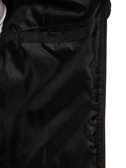 Geacă bomber bărbați negru Bolf AK76-A