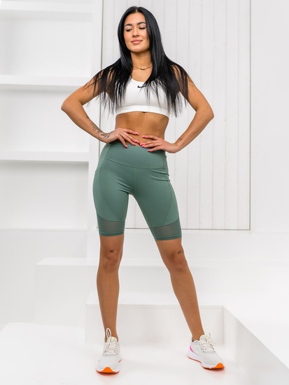 Jambiere scurte de damă Bolf XY24006S verzi