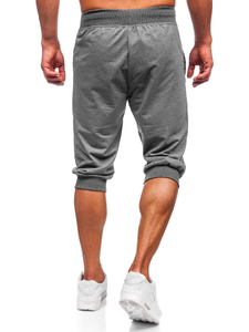 Pantaloni scurți de trening grafit Bolf K10002