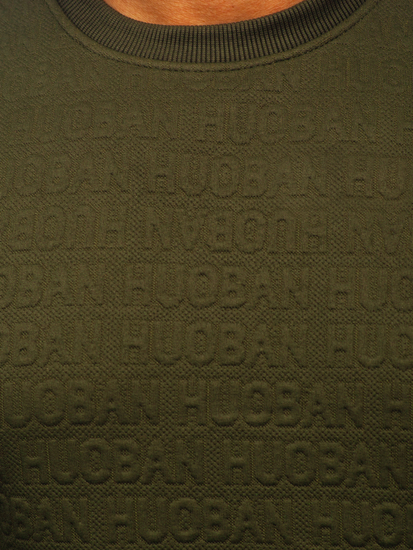 Bluză cu imprimeu kaki Bolf LJ0599