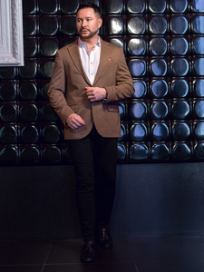 Sacou casual maro pentru bărbați Bolf 24401-1