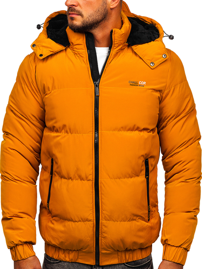 Geacă camel de iarnă matlasată Bolf 6904