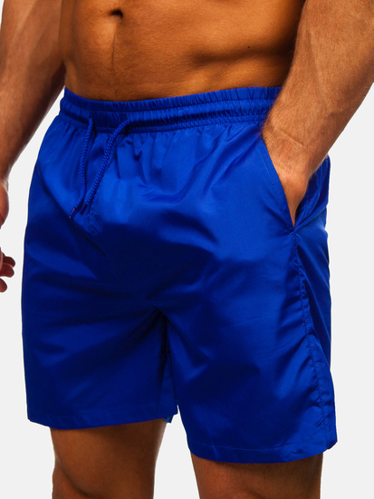 Pantaloni scurți de baie bărbătești cobalt Bolf QD32