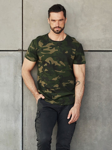 Tricou kaki army Bolf S807