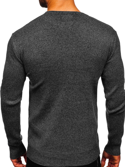 Pulover negru Bolf S8165