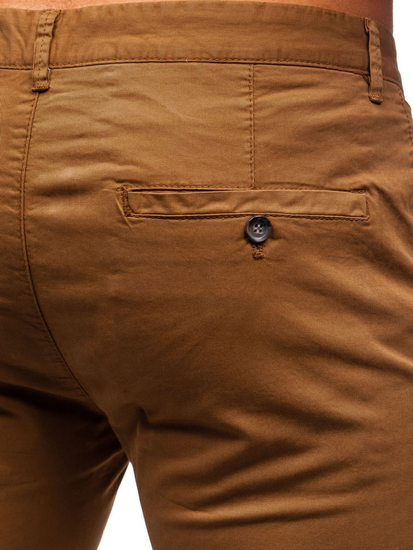 Pantaloni camel chinos Bolf 1146