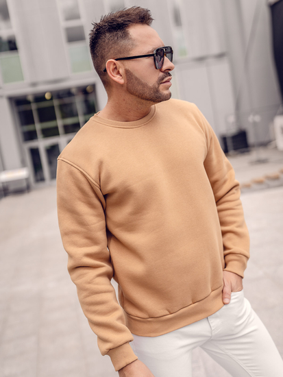 Bluză groasă maro Bolf 2001A