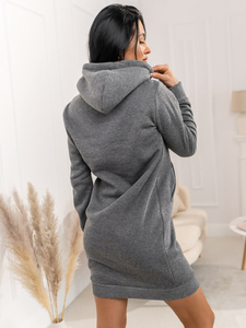 Hanoracă lungă de damă din grafit Bolf YS10005A2