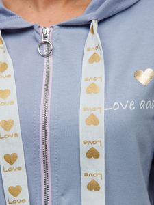 Set de trening dame violet Bolf D1001