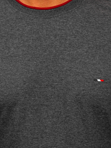 Tricou gri-antracit Bolf 14316
