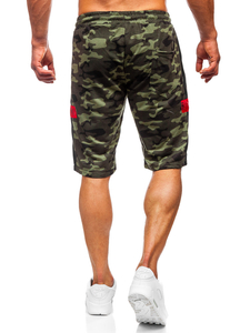 Pantaloni scurți de training army kaki Bolf HW2638