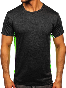 Tricou negru de training Bolf HM072