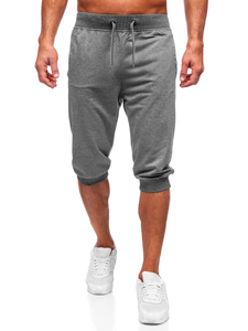 Pantaloni scurți de trening grafit Bolf K10002
