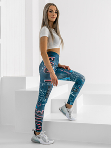 Colanți bleumarin dame Bolf 20755