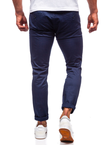 Pantaloni chinos bleumarin Bolf KA6807-11
