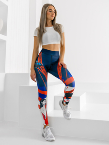 Colanți bleumarin dame Bolf 20935