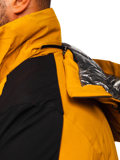 Geacă de iarnă camel Bolf 6576