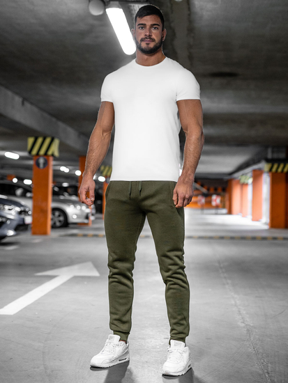 Pantaloni joggers kaki Bolf XW01
