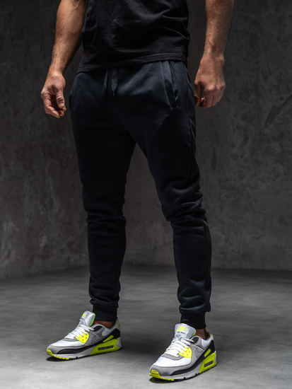 Pantaloni de trening joggers albastru-inchis Bolf XW01-C