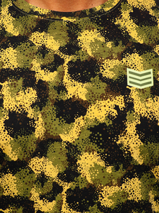 Tricou bărbătesc din bumbac kaki cu imprimeu Bolf MPO3494