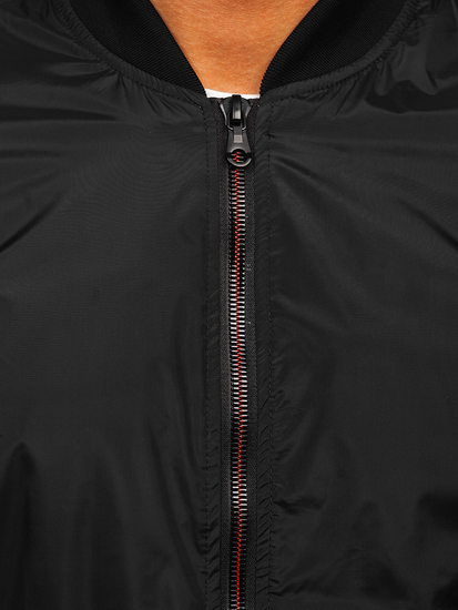 Geacă neagră Bolf 7116