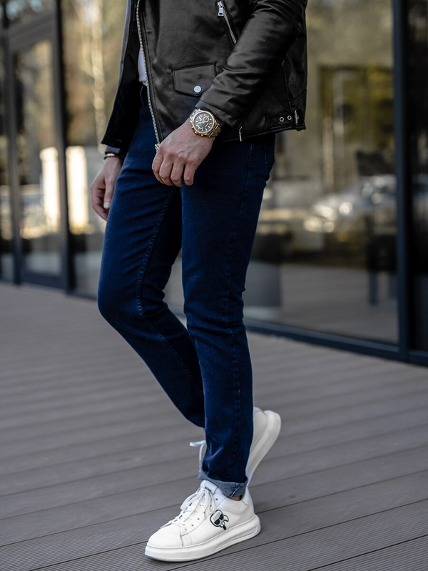 Blugi bleumarin slim fit Bolf 5066