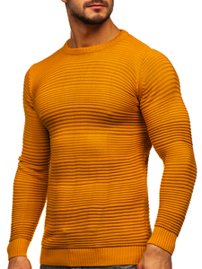 Pulover camel bărbați Bolf 4608